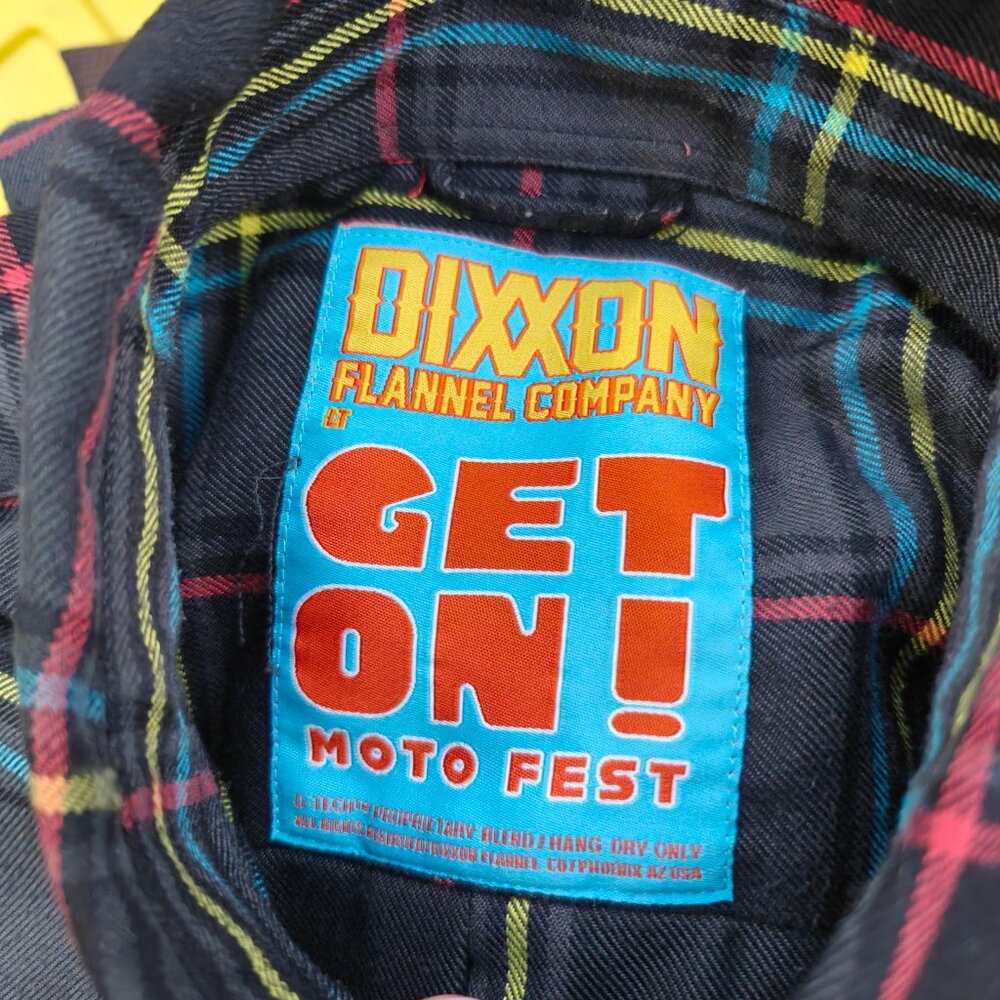 Dixxon Flannel Company - Large Tall LT -  Get On! Moto Fest - Picture 3 of 3